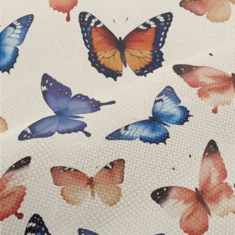 Hand Painted Watercolor Gorgeo Performance Linen