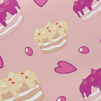 Love Purple Cake And Yellow Ca Twill