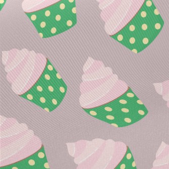 Pink Cream Cup Cake Twill