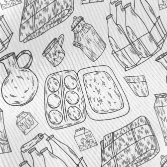 Milk Basket And Egg Packaging Standard Corduroy