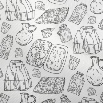 Milk Basket And Egg Packaging Dobby