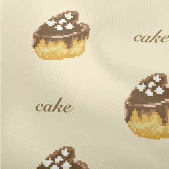 Pixel Heart Chocolate Cake Dobby
