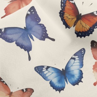 Hand Painted Watercolor Gorgeo Micro Fleece