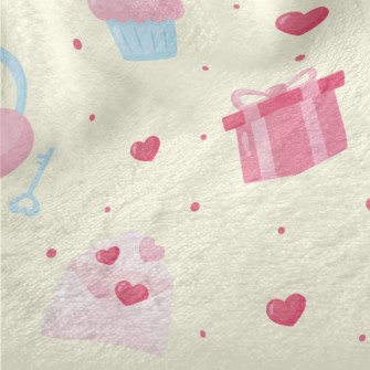 Pink Love Gift Envelope Cake Minky