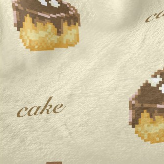 Pixel Heart Chocolate Cake Minky