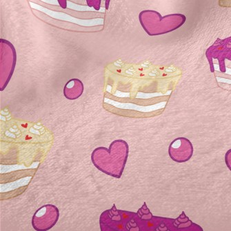 Love Purple Cake And Yellow Ca Minky