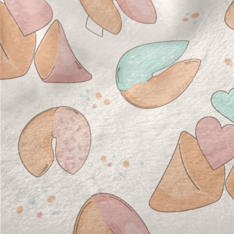 Pink And Blue Fortune Cookies Minky