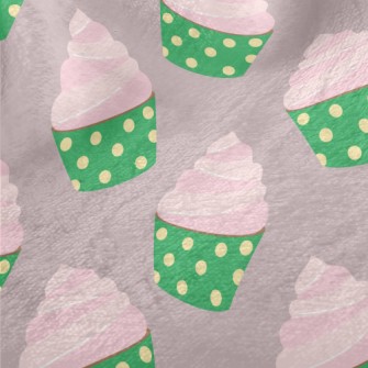 Pink Cream Cup Cake Minky