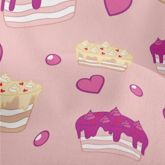 Love Purple Cake And Yellow Ca Lightweight Performance Linen