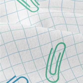 Colorful Messy Paper Clips Modern Jersey