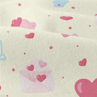 Pink Love Gift Envelope Cake Modern Jersey