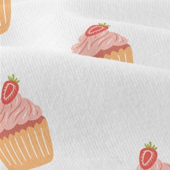 Strawberry Pink Cupcake Modern Jersey