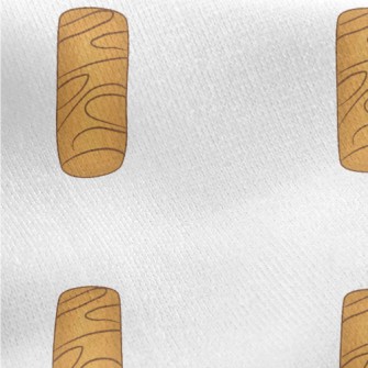 Traditional Classic Roll Biscu Jersey Backed Fleece