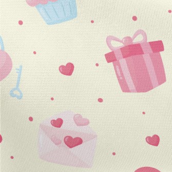 Pink Love Gift Envelope Cake Pongee