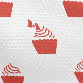 Canadian Flag Cupcakes Pongee