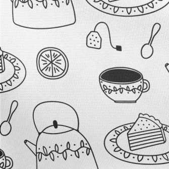 Relaxing Afternoon Tea Party Pongee