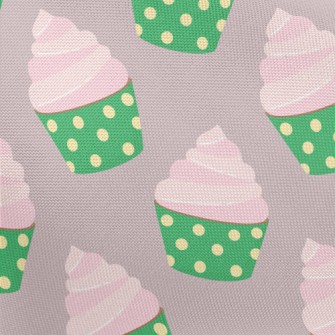 Pink Cream Cup Cake Pongee