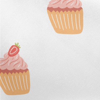 Strawberry Pink Cupcake Pongee