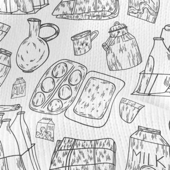 Milk Basket And Egg Packaging Stretch Jersey