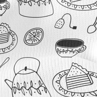 Relaxing Afternoon Tea Party Stretch Jersey