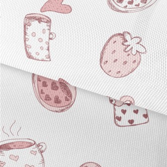 Hand Drawn Love Gift Cup Gift Waterproof Oxford