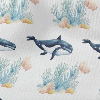Hand-painted Killer Whale And  Terry