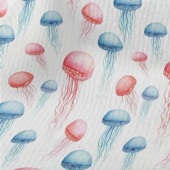 Hand Drawn Colorful Jellyfish Terry