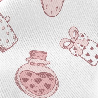 Hand Drawn Love Gift Cup Gift Standard Corduroy