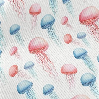 Hand Drawn Colorful Jellyfish Standard Corduroy