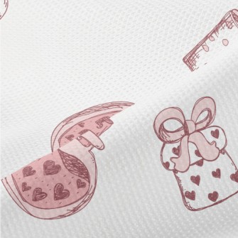 Hand Drawn Love Gift Cup Gift Piqué