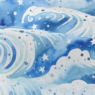 Watercolor Beautiful Waves Modern Jersey