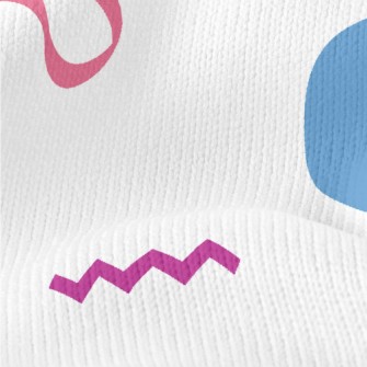 Colorful Geometric Patterns An Stretch Jersey