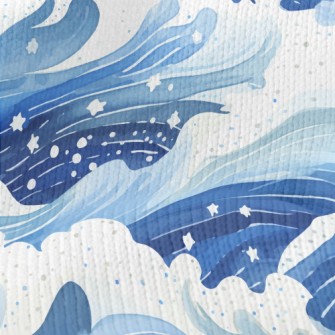 Hand Painted Watercolor Beauti Stretch Jersey