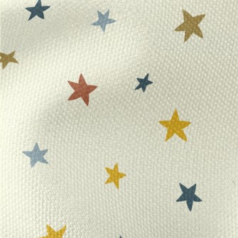 Colorful Irregular Stars Waterproof Canvas