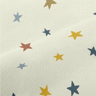 Colorful Irregular Stars Performance Linen