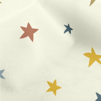 Colorful Irregular Stars Micro Fleece