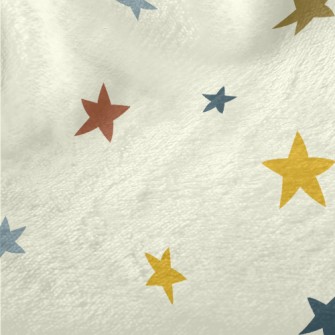 Colorful Irregular Stars Minky