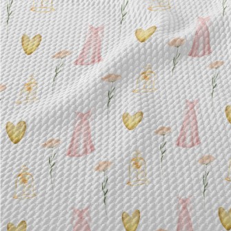 Princess Dress With Roses Birdseye Piqué