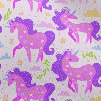Apple Pattern Unicorn Chiffon