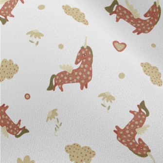 Fairytale Unicorn And White Cl Chiffon