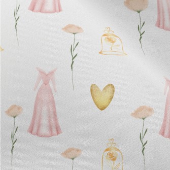 Princess Dress With Roses Chiffon