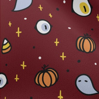 Cute Halloween Elements Chiffon
