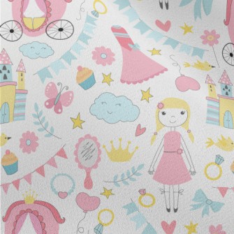 Colorful Fairy Tale World Chiffon