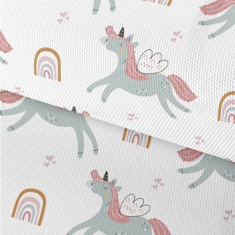 Happy Flying Unicorn Waterproof Oxford