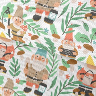 Dwarf And Mushroom Waterproof Oxford