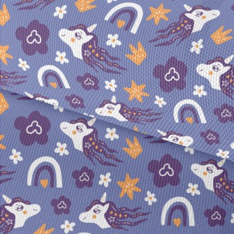Elegant Unicorn With Crown Waterproof Oxford