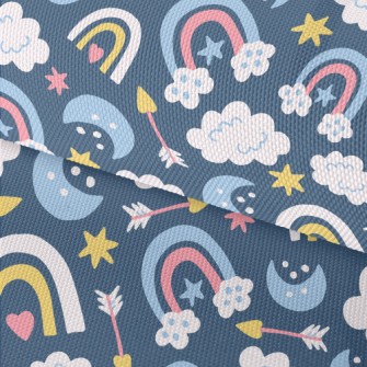 Rainbow At Night Waterproof Oxford