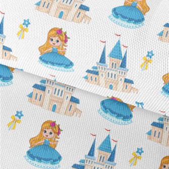 Beautiful Princess And Castle Waterproof Oxford