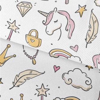 Fairy Tale Princess Elements Waterproof Oxford