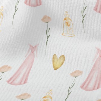 Princess Dress With Roses Terry